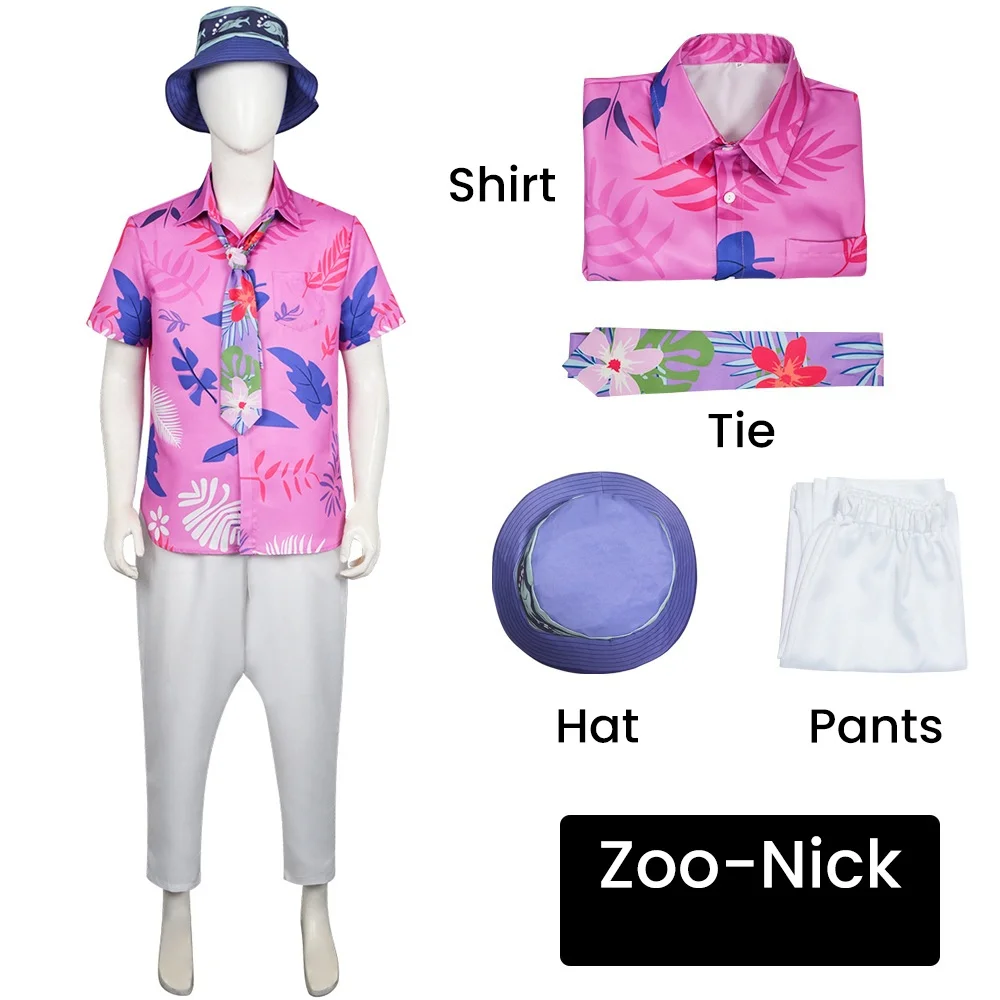 Zoo Party Games - Movie Zoo Nick Wilde Cosplay Costume