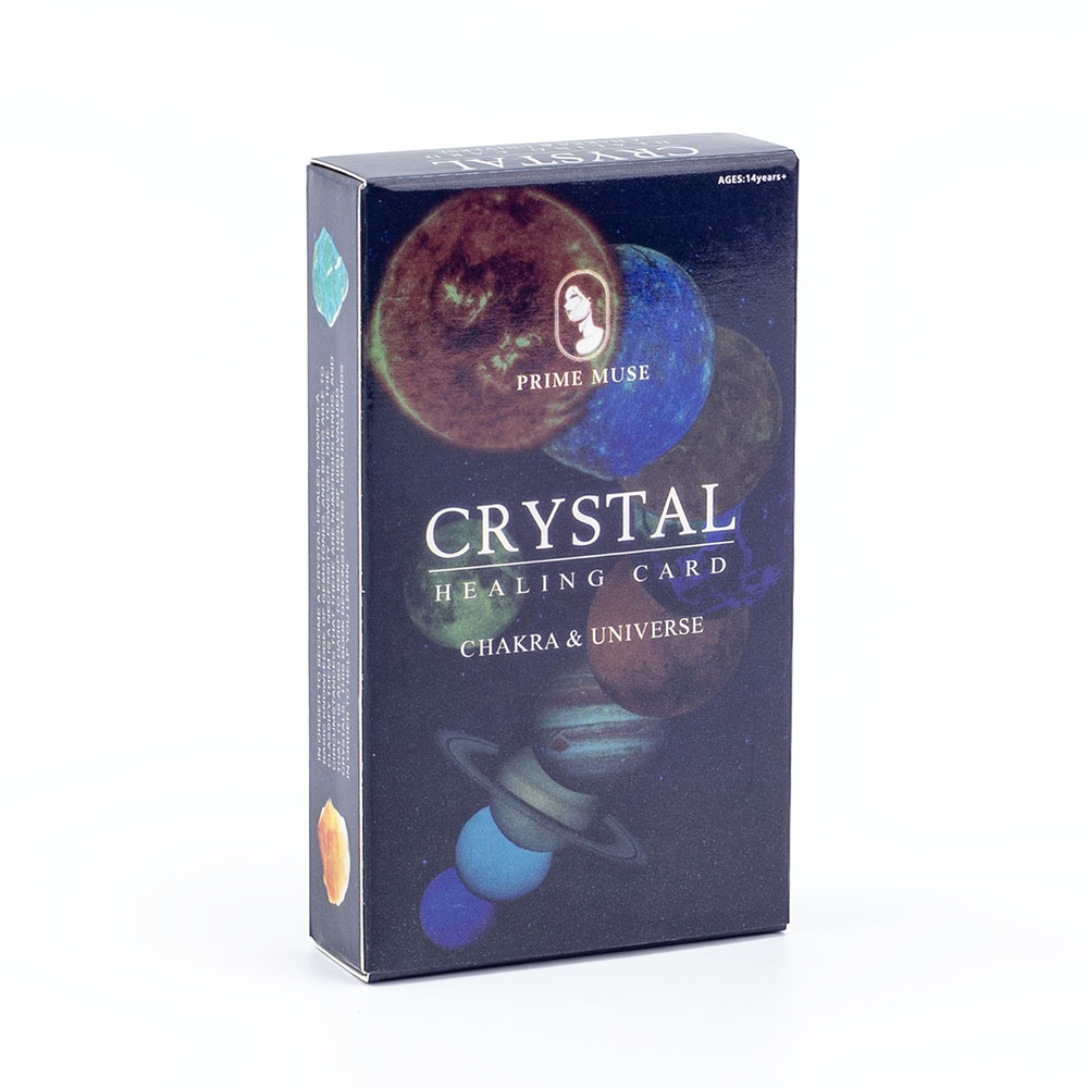 Zodiac Party Games - Crystals Healing Cards English Version 60-Card