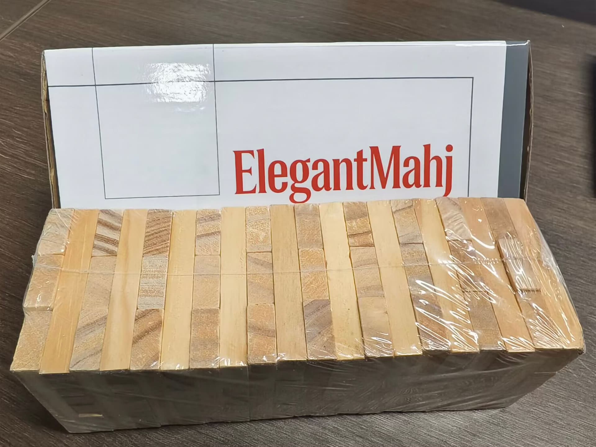 ElegantMahj Timber Tower Wood  - огляд і ціна Party Games Indoor