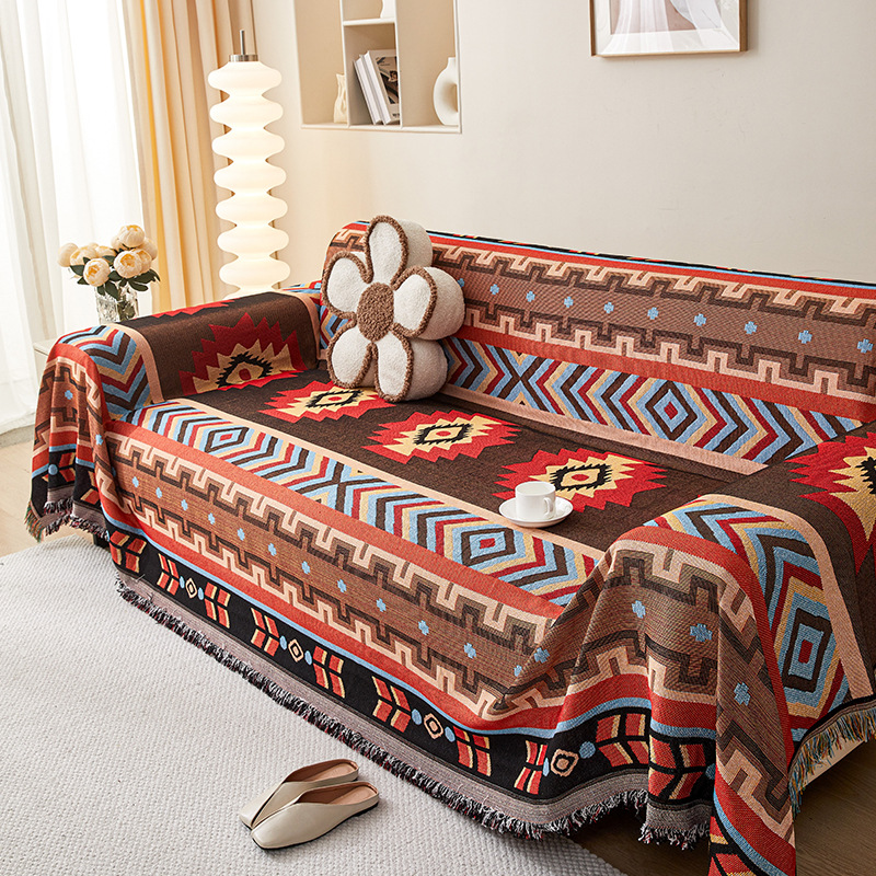 Bohemian Style Sofa Cover Ins  - огляд і ціна Washer Toss Set