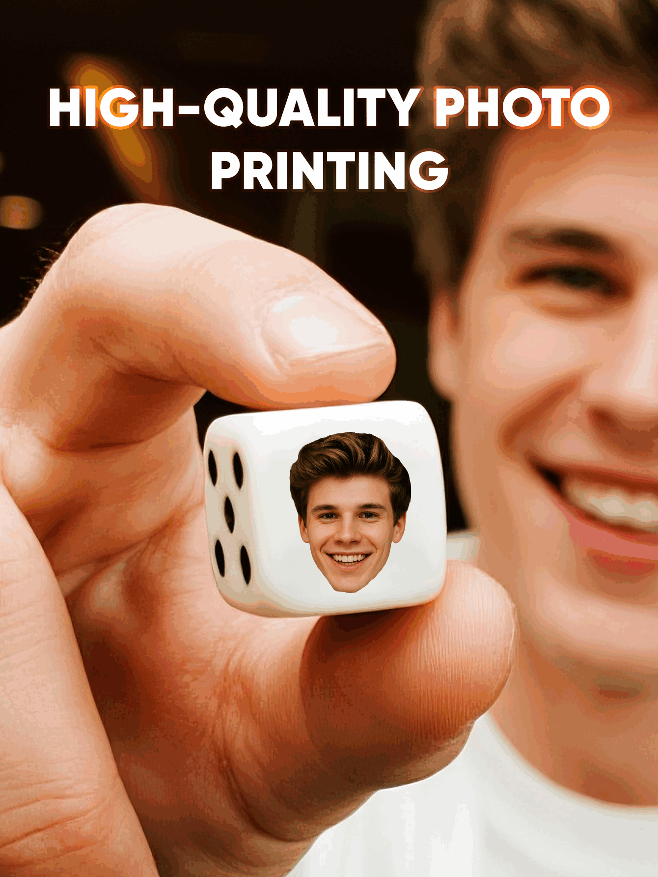 Custom Face Dice Personalized  - огляд і ціна Party Games Easter