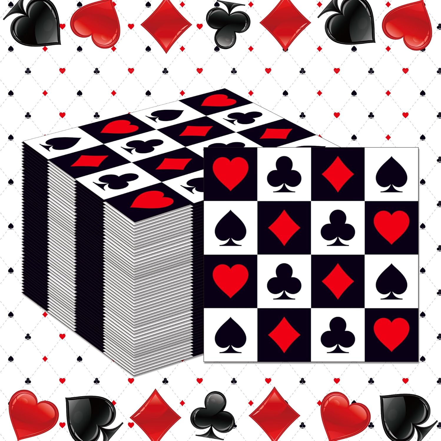 20/40/60/80 PCS Casino Theme P - огляд і ціна Party Games No Supplies