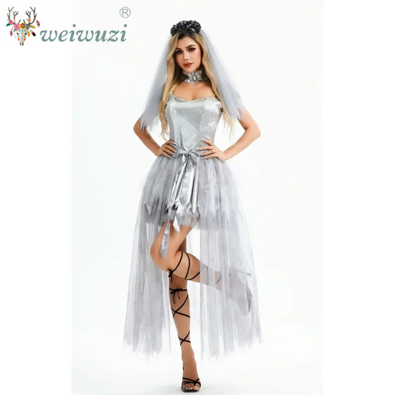 Adult Scary Skull Ghosts Bride - огляд і ціна Zombie Party Games For Adults