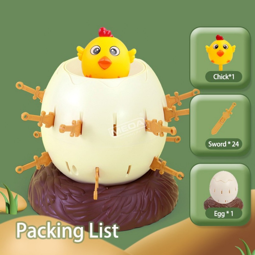 Pop Up Chicken Egg Barrel Game - огляд і ціна Party Games Egg