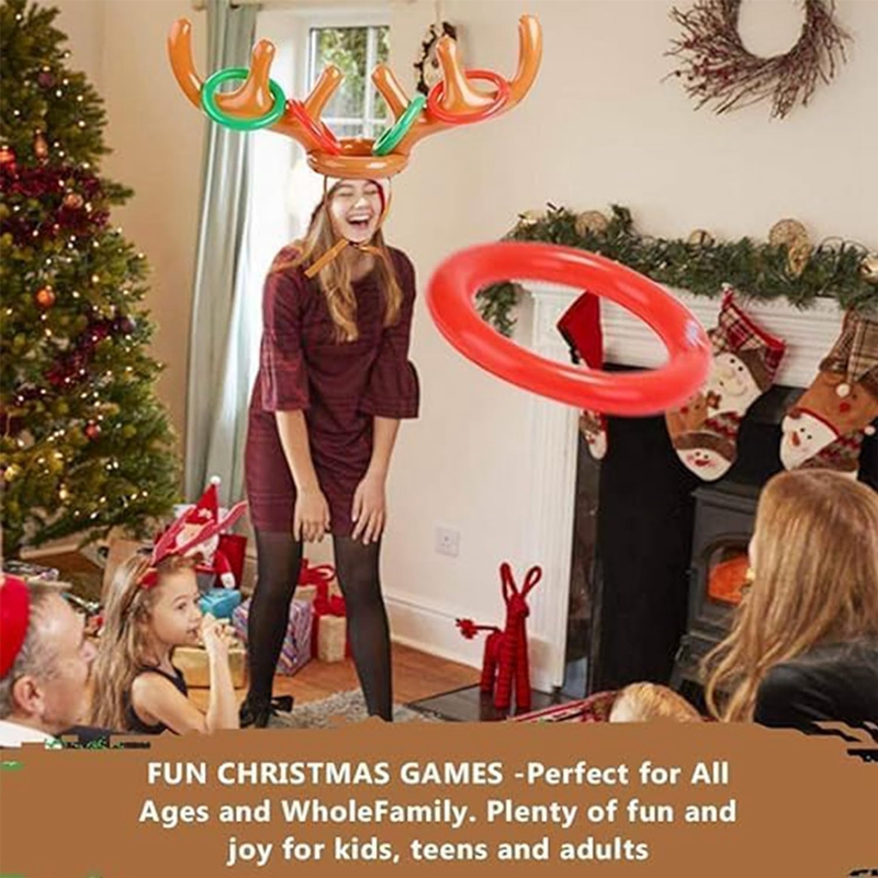 1/3Set Christmas Game Inflatab - огляд і ціна Party Games No Supplies