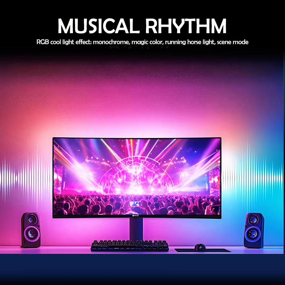 RGB Gaming Lights Strip Monito - огляд і ціна Party Games App