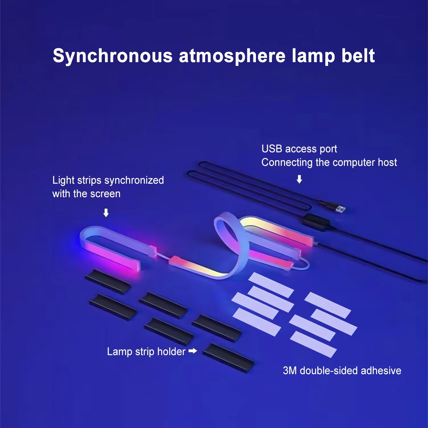 RGB Gaming Lights Strip Monito - огляд і ціна Party Games App