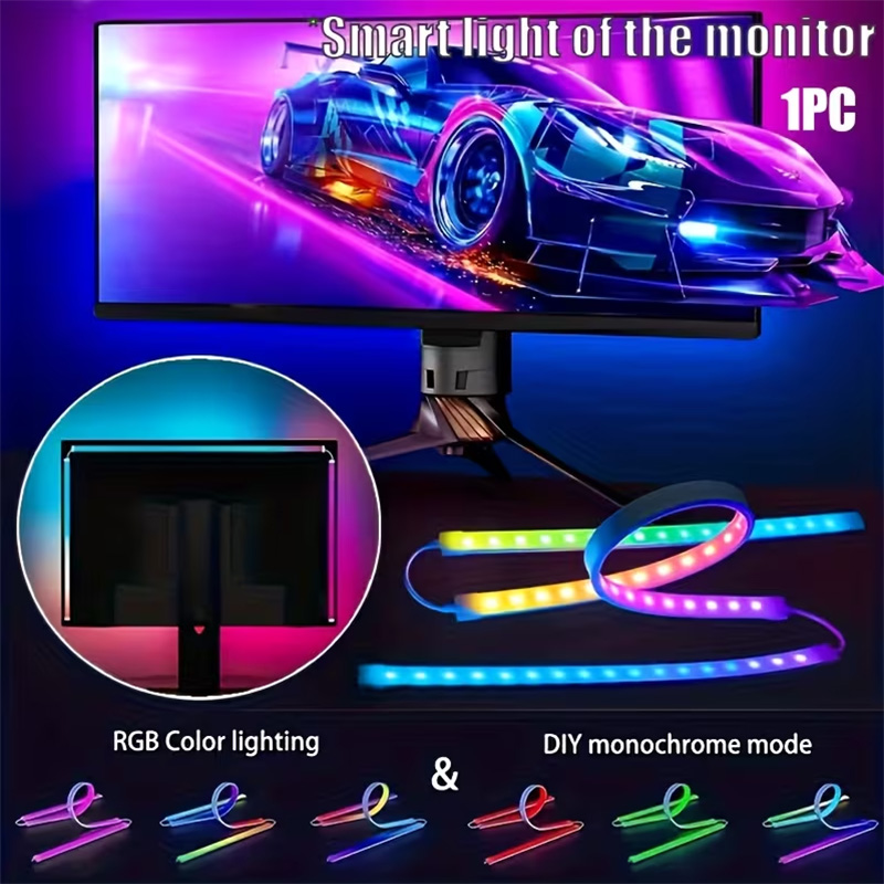 RGB Gaming Lights Strip Monito - огляд і ціна Party Games App