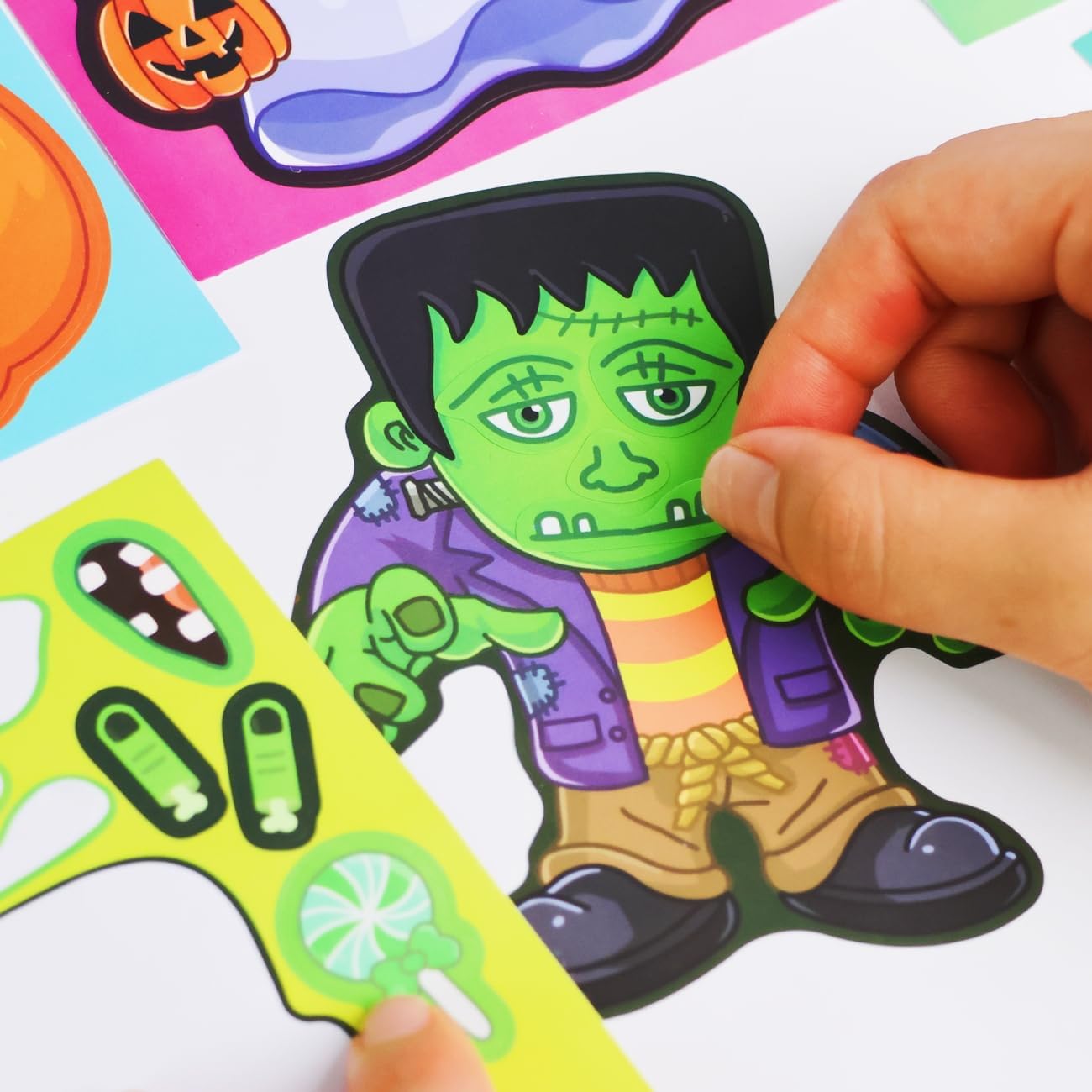 8~40Sheets Halloween Stickers  - огляд і ціна Party Games No Supplies