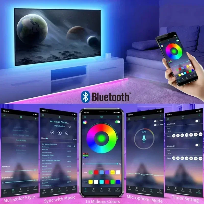 Smart RGB LED Gaming Light Str - огляд і ціна Party Games App