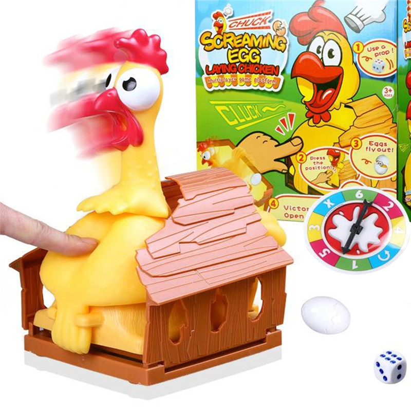 Funny Lucky Chicken Laying Egg - огляд і ціна Party Games Egg