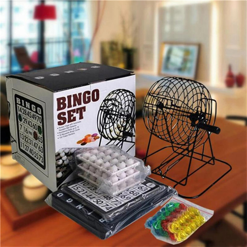 Deluxe Bingo Set Board Game To - огляд і ціна Party Games For Large Groups