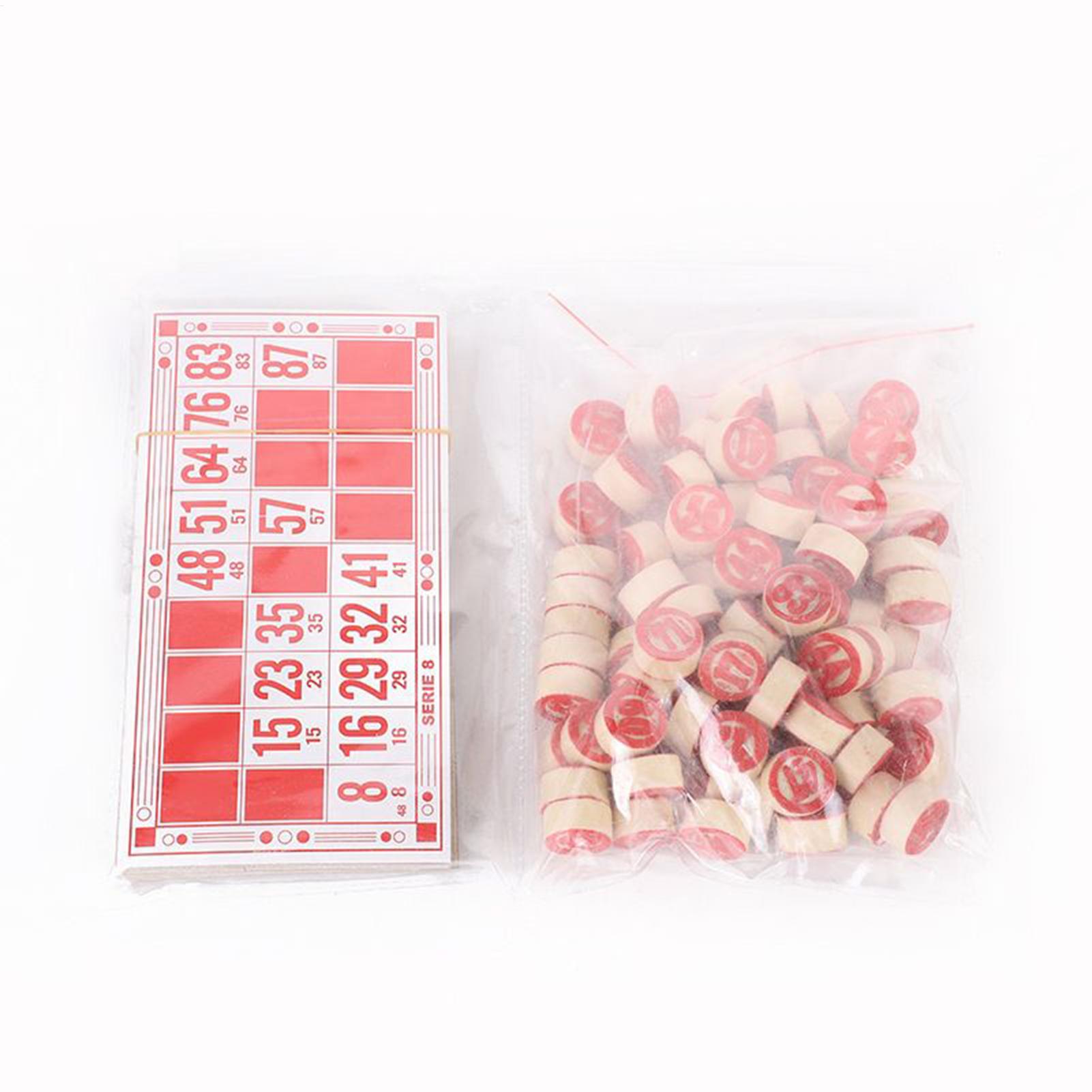 Bingo Set Vintage Wooden Inter - огляд і ціна Party Games For Large Groups