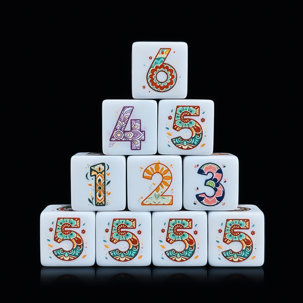 12Pcs Printed Mandala Floral D - огляд і ціна Party Games App