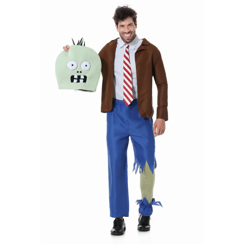 Novelty Jumpsuit Mask Outfit C - огляд і ціна Zombie Party Games For Adults