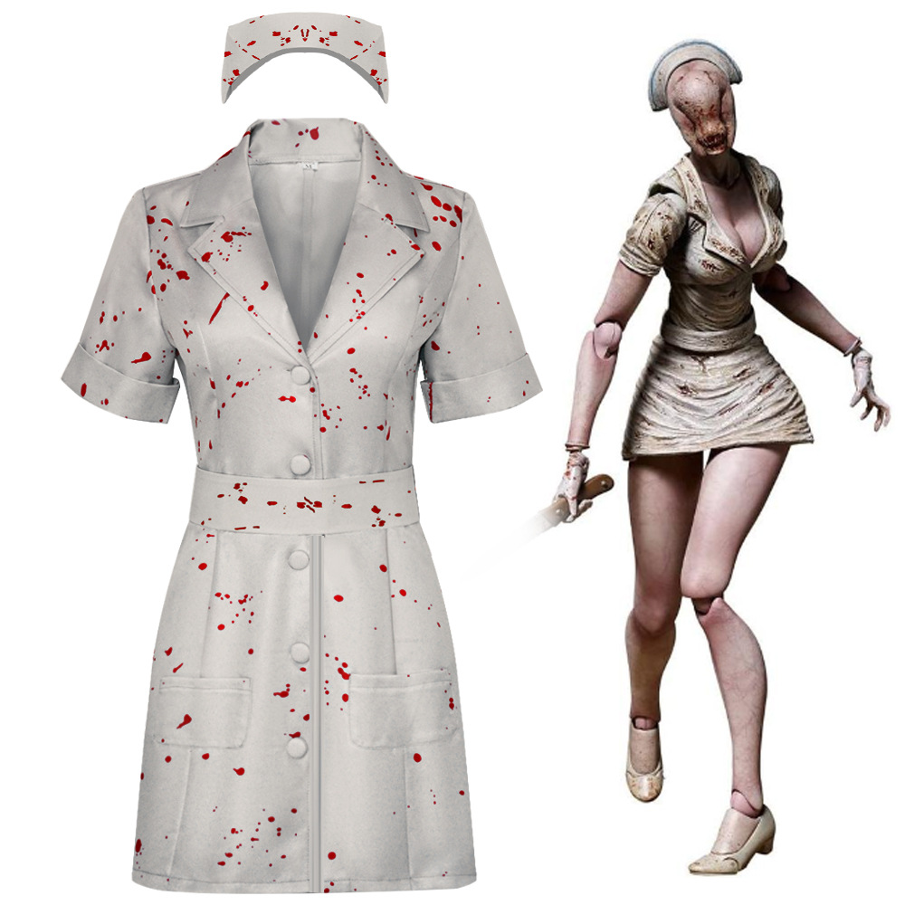 Silent Hill Nurse Cosplay Cost - огляд і ціна Zombie Party Games For Adults